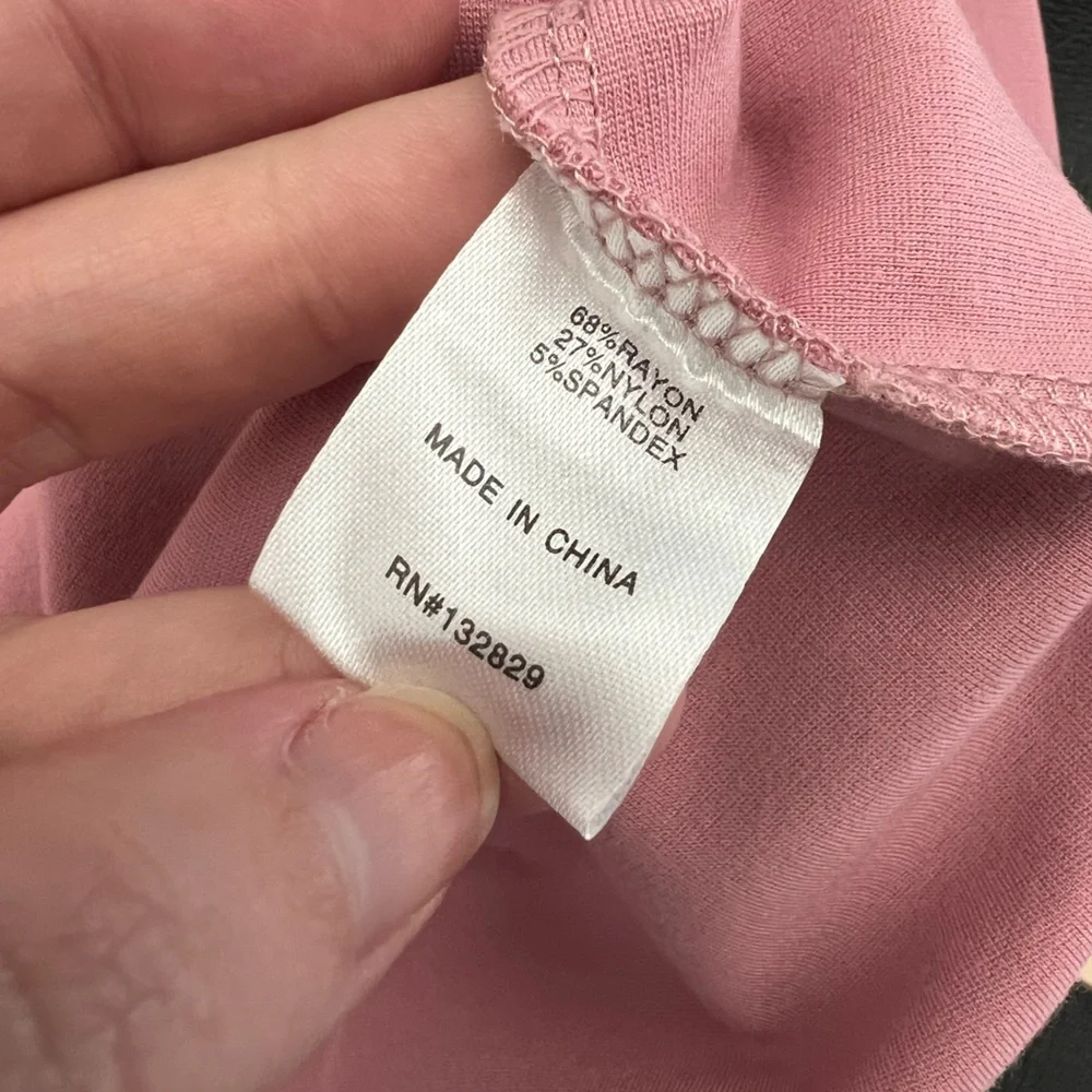 Superdown Pink Bodycon Mini Skirt with Waist Strap Detail – Size M NWT
